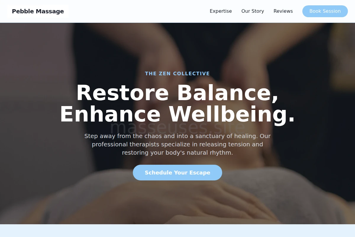 Pebble Massage
